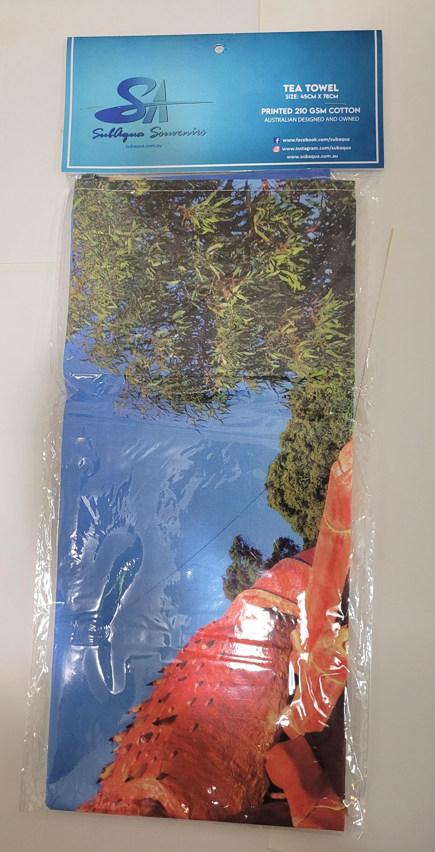 Larry the Big Lobster T-Towel