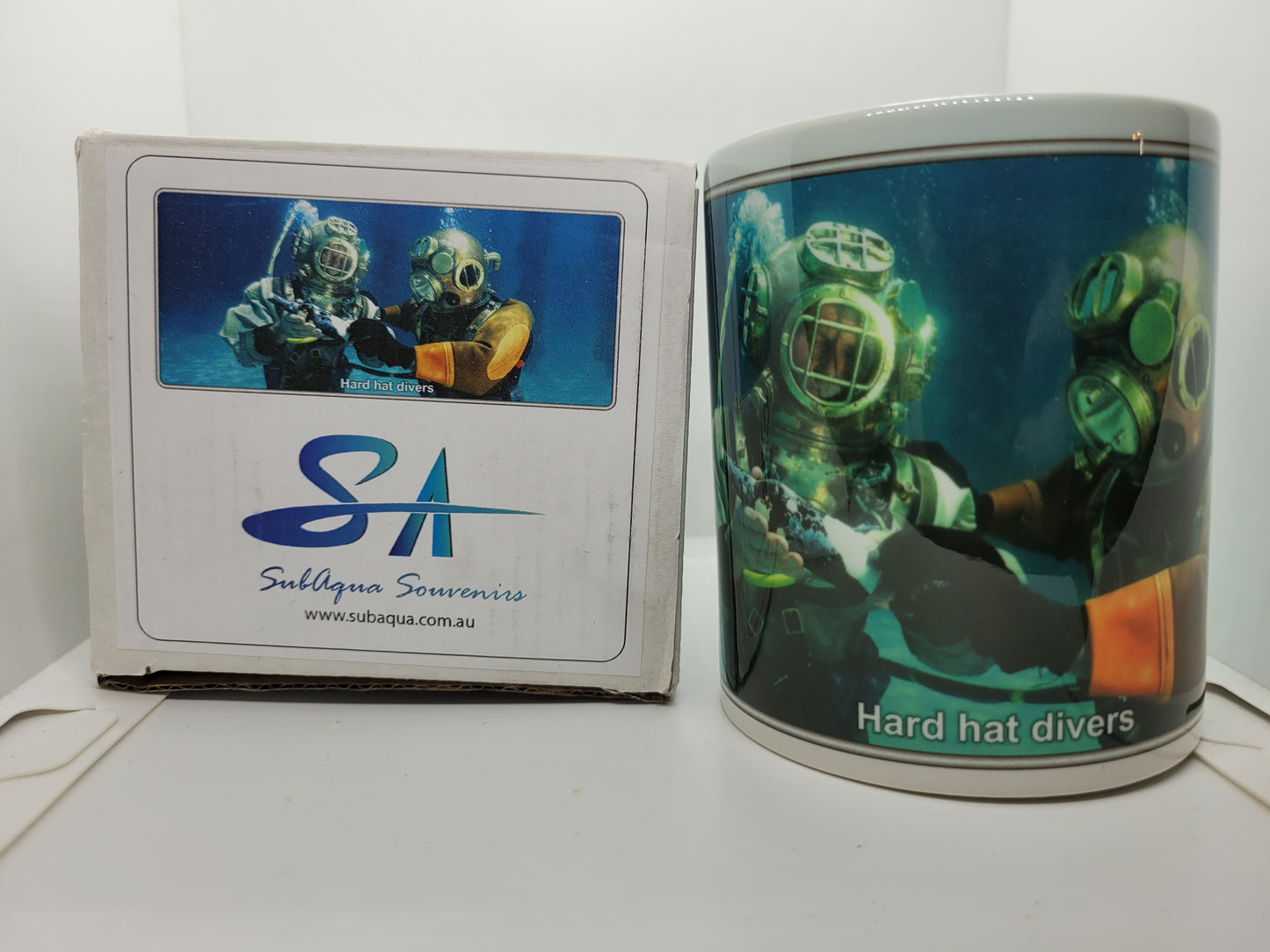 Hard Hat Divers Coffee Mugs