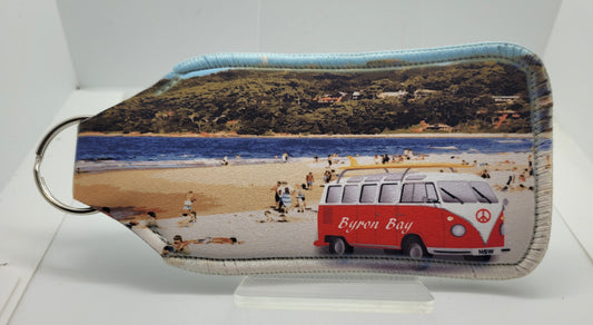 Byron Bay Neoprene Keyrings