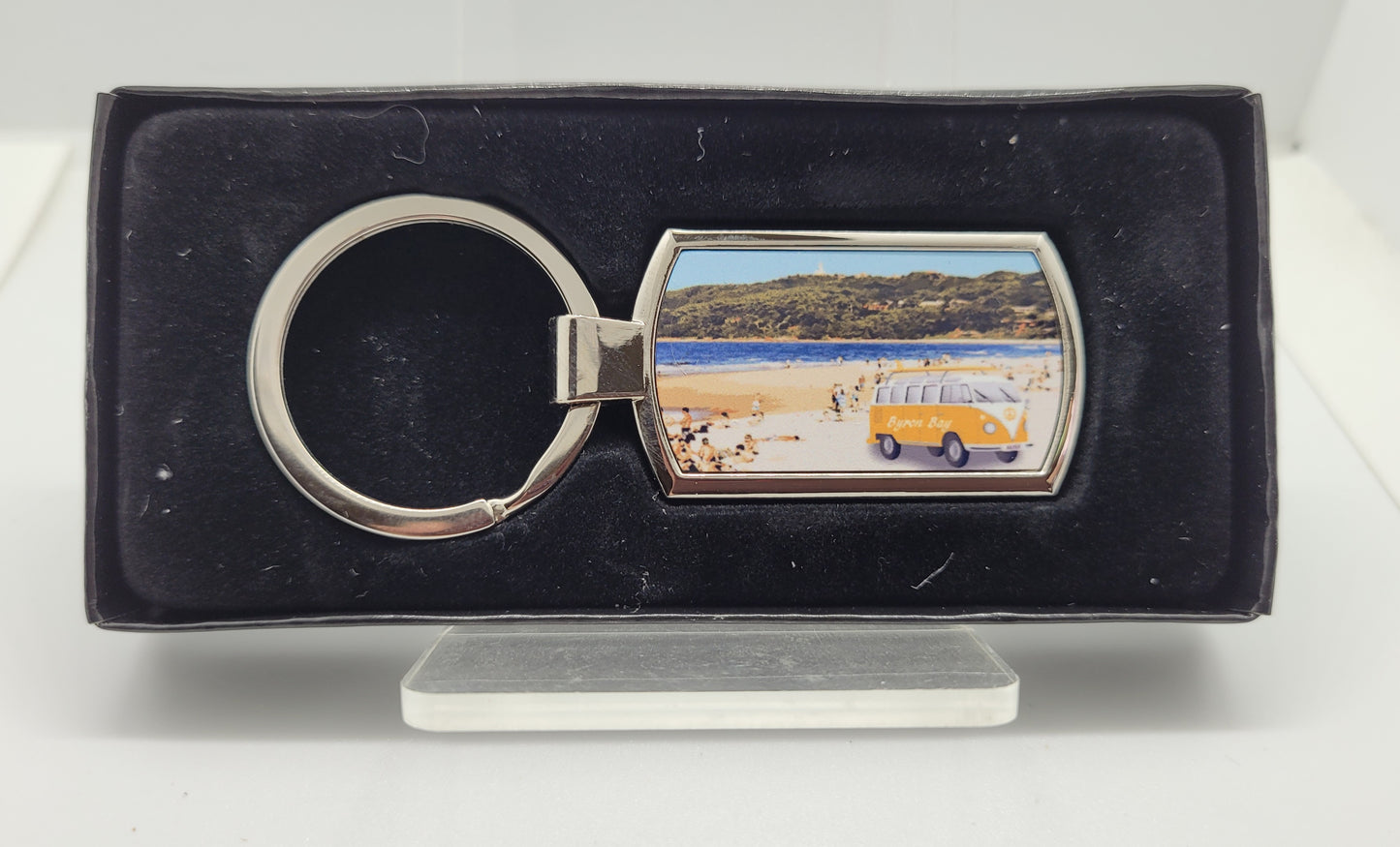 Byron Bay Metal Keyrings