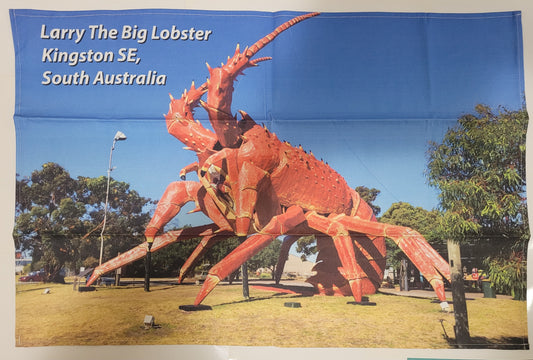 Larry the Big Lobster T-Towel