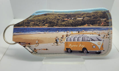 Byron Bay Neoprene Keyrings