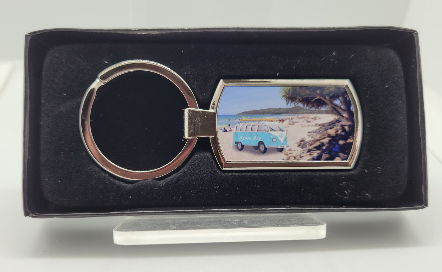 Byron Bay Metal Keyrings
