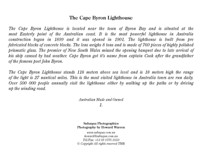 Byron Bay Lighthouse Greeting Cards