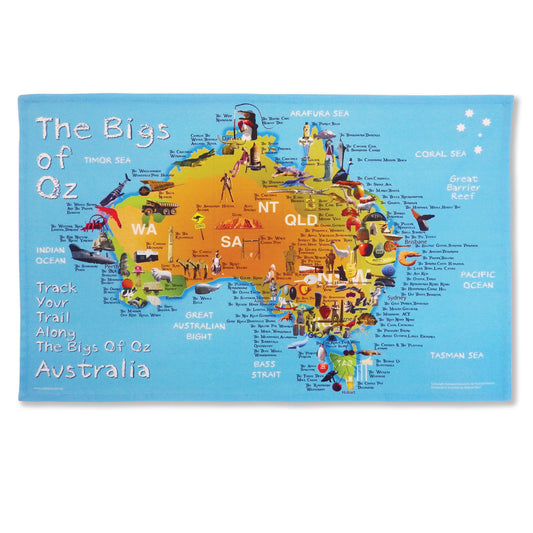 Big Things Of Oz T-Towel