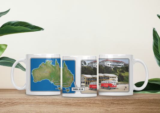 Yamba Kombi Van coffee Mugs